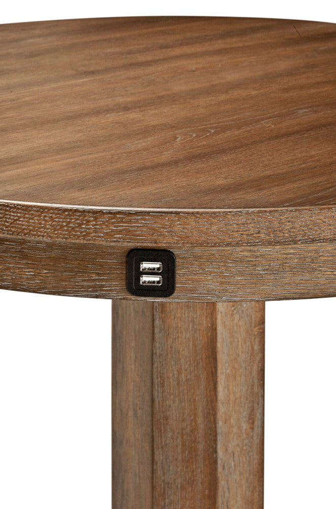 Traditional Pub Table with USB Port - photo 3